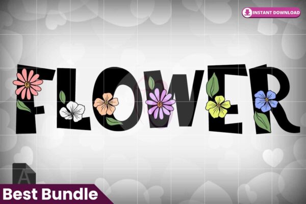 flower-font