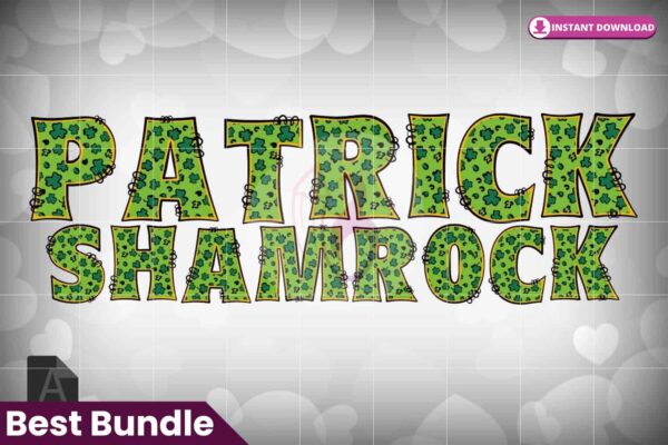 patrick-shamrock-font