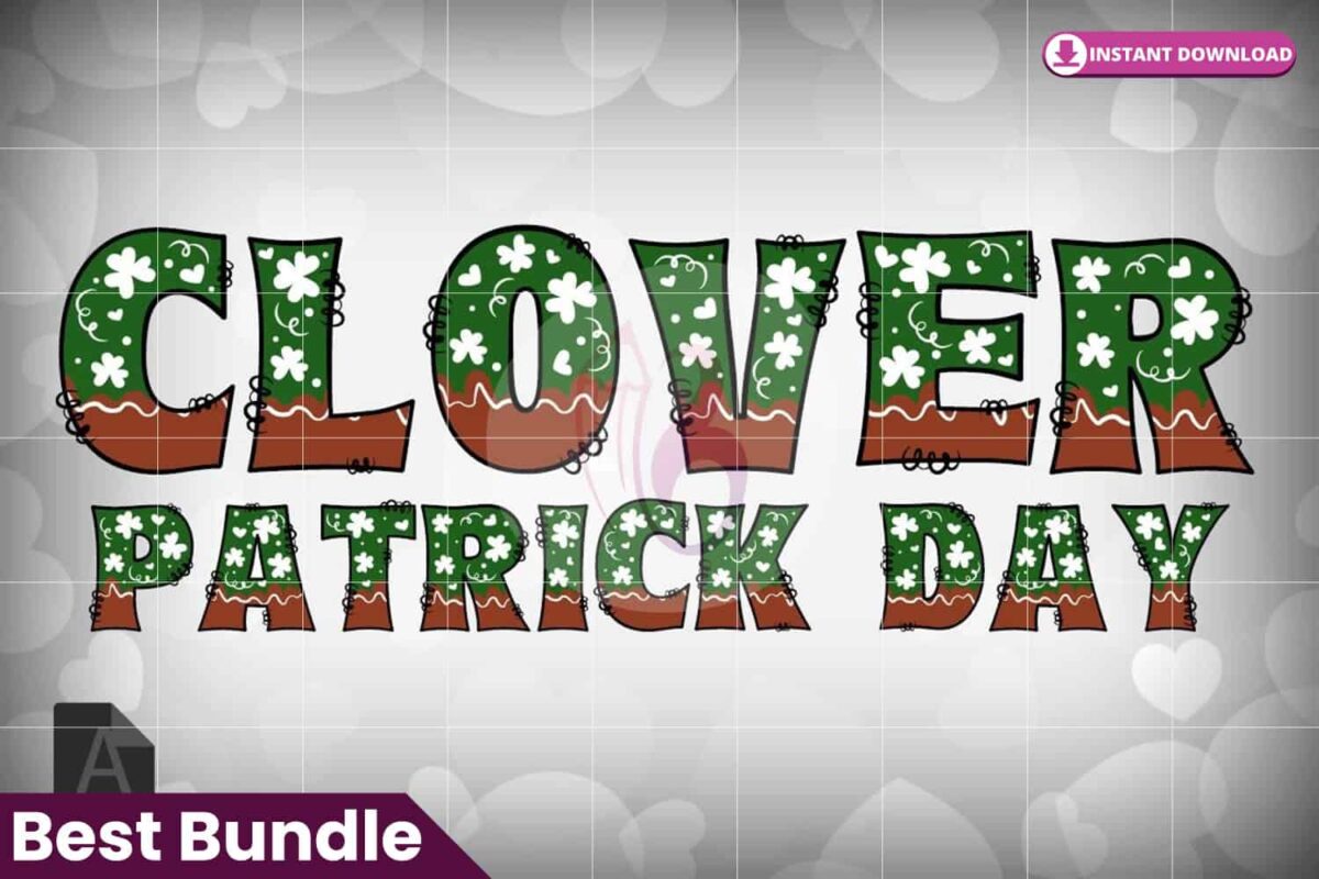 clover-patrick-day-font