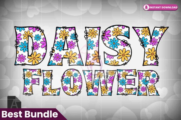 daisy-flower-font