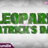 Leopard Patrick's Day Font leopard-patricks-day-font