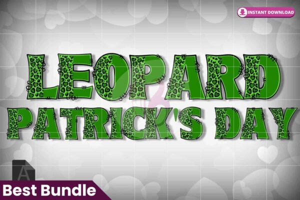 leopard-patricks-day-font