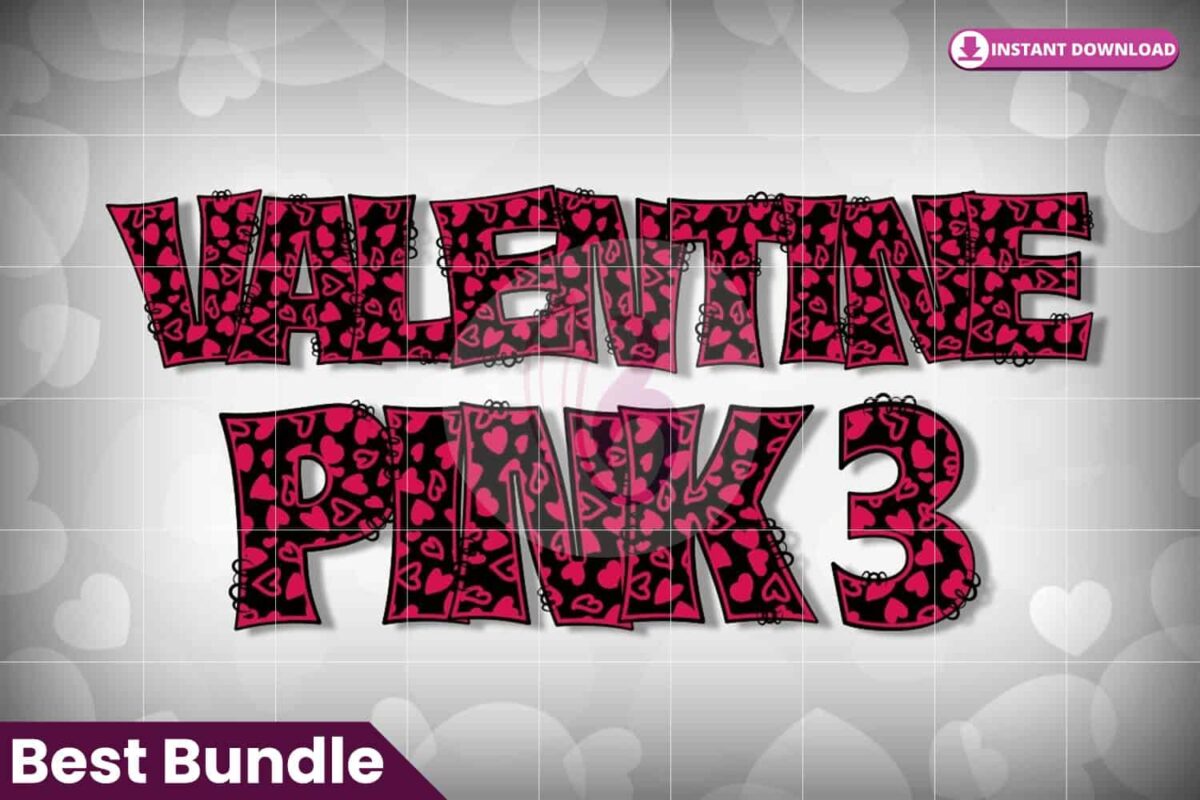valentine-pink-3-font