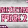 Valentine Pink 2 Font valentine-pink-2-font