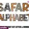 safari-animal-alphabet-doodle