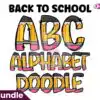 Back to School Pencil Alphabet Doodle back-to-school-pencil-alphabet-doodle