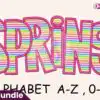 Spring Colorful Alphabet Embroidery Png spring-colorful-alphabet-embroidery-png