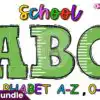 Ruler School Alphabet Doodle Letters ruler-school-alphabet-doodle-letters