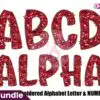 Faux Embroidered Sequin Doodle Alphabet faux-embroidered-sequin-doodle-alphabet