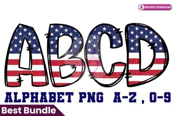 patriotic-american-flag-doodle-alpha