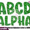 faux-embroidered-sequin-doodle-alphabet