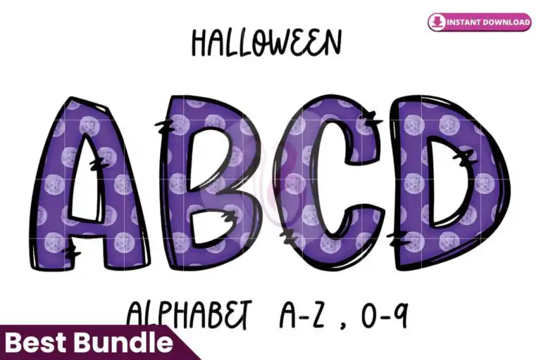 halloween-purple-alphabet-doodle-letters