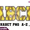 Softball Alphabet Font softball-alphabet-font
