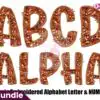 Faux Embroidered Sequin Doodle Alphabet faux-embroidered-sequin-doodle-alphabet
