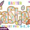 Easter Alphabet Clipart Embroidery Faux easter-alphabet-clipart-embroidery-faux