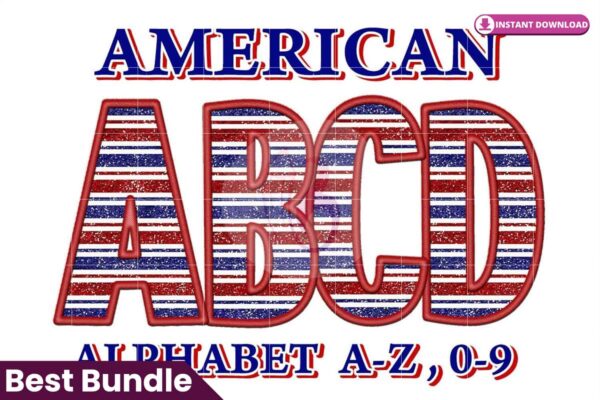 patriotic-red-white-blue-faux-glitter