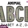 animal-safari-crocodie-alphabet-letters