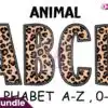 safari-animal-leopard-alphabet-letters
