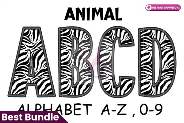 animal-safari-zebra-alphabet-letters