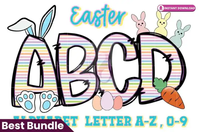 easter-doodle-alphabet-and-clipart