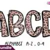 leopard-doodle-alphabet-sublimation