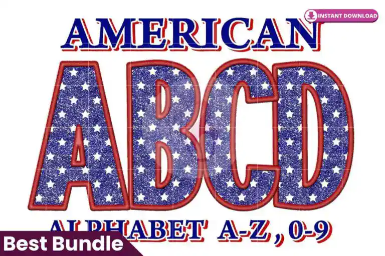 4th-july-patriotic-alphabet-glitter