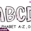 valentine-pink-paper-alphabet-letter