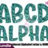faux-embroidered-sequin-doodle-alphabet