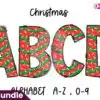 christmas-tree-cakes-doodle-alphabet