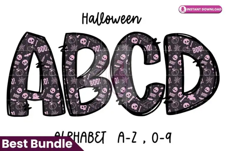 cute-halloween-doodle-alphabet-letters