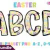 easter-pastel-heart-alphabet-doodle-font