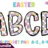 easter-egg-alphabet-doodle-letter-font