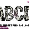 cowhide-alphabet-doodle-font-png