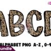 leopard-alphabet-doodle-font-png