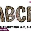 leopard-alphabet-doodle-font-png