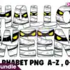 halloween-mummy-alphabet-sublimation-png