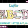 Easter Doodle Alphabet Bundle Set easter-doodle-alphabet-bundle-set