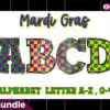 Mardi Gras Alphabet Doodle Bundle Set mardi-gras-alphabet-doodle-bundle-set