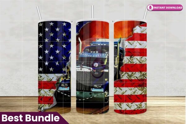 truck-american-flag-semi-truck-wrap