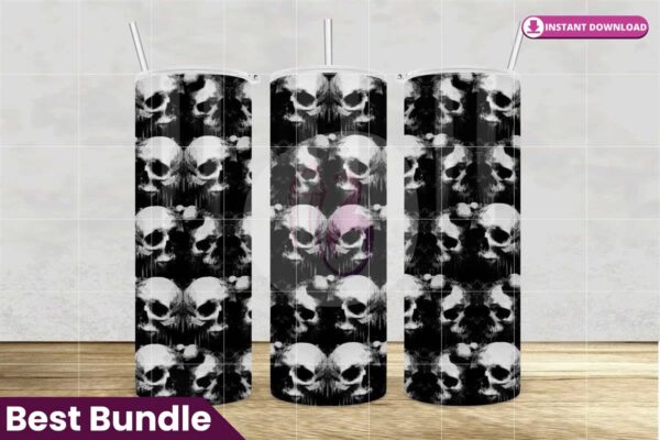 skulls-halloween-skinny-tumbler-20oz