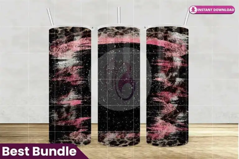 leopard-pink-splash-western-tumbler
