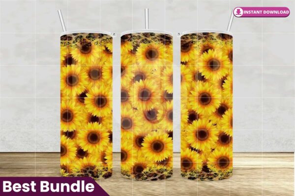 sunflower-leopard-tumbler-20oz