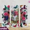 bull-skull-and-flower-western-tumbler
