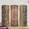 Leopard Rustic Wood Glitter Tumbler Wrap leopard-rustic-wood-glitter-tumbler-wrap