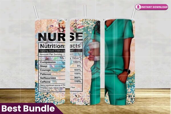 tumbler-20oz-nurse-nutrition-facts-wrap