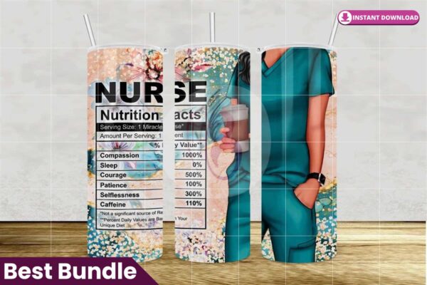 tumbler-20oz-nurse-nutrition-facts-wrap