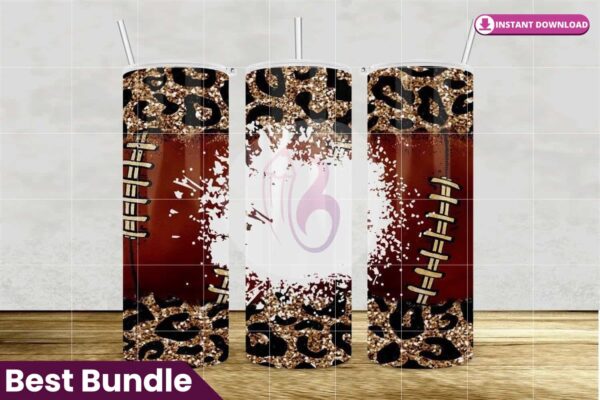 tumbler-football-bleach-personalize