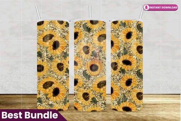 glitter-sunflower-seamless-tumbler-20oz