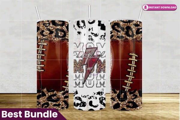 football-mom-lightning-bolt-tumbler-20oz