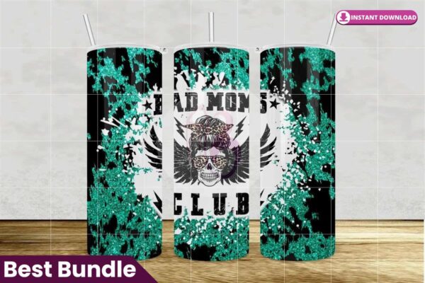bad-moms-club-cowhide-seafoam-tumbler